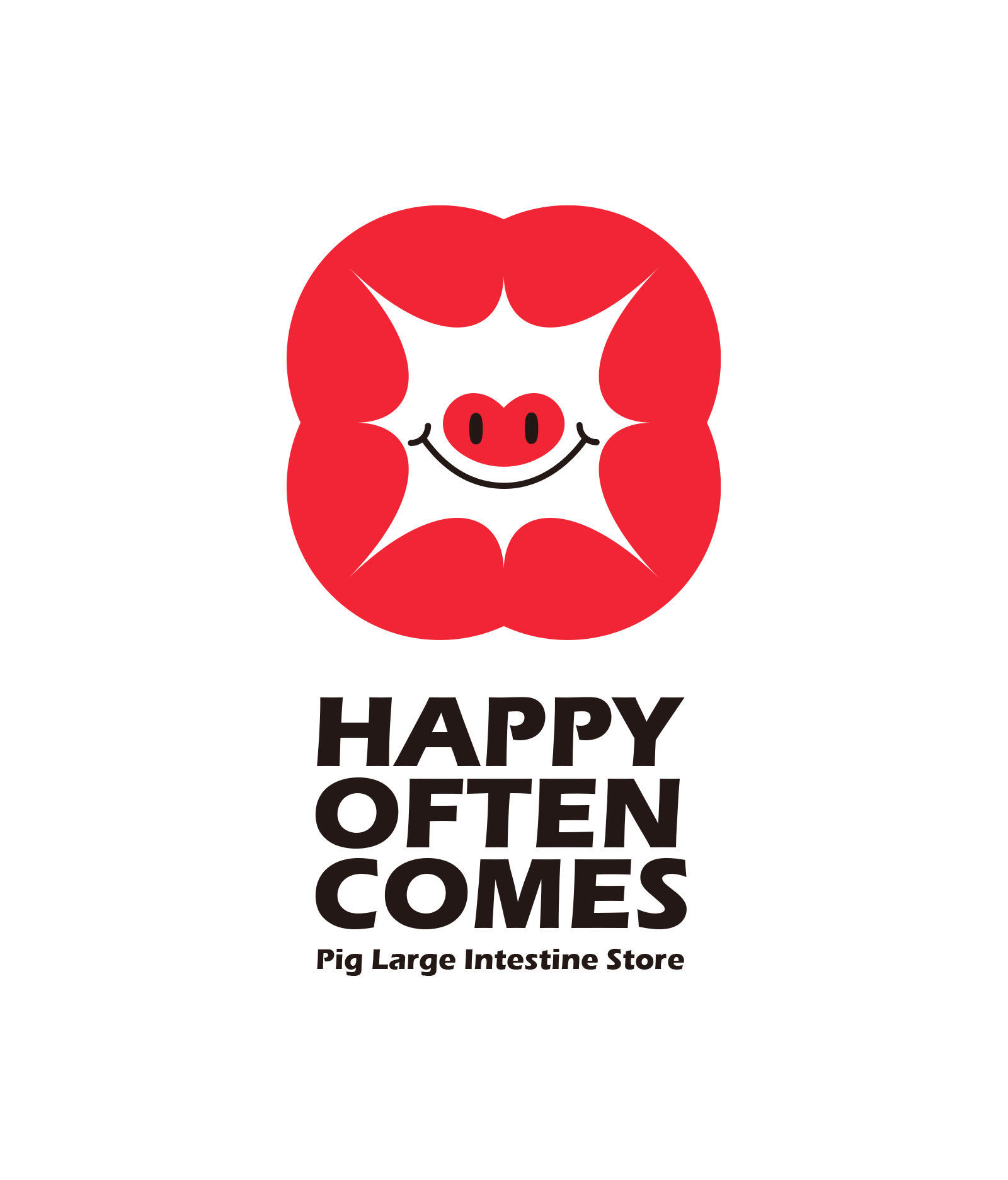 一个“猪大肠”品牌设计
